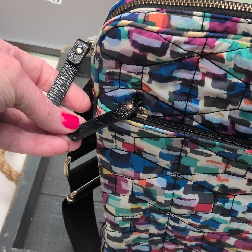 Kate Spade Multicolor Chad Quilted Crossbody Bag